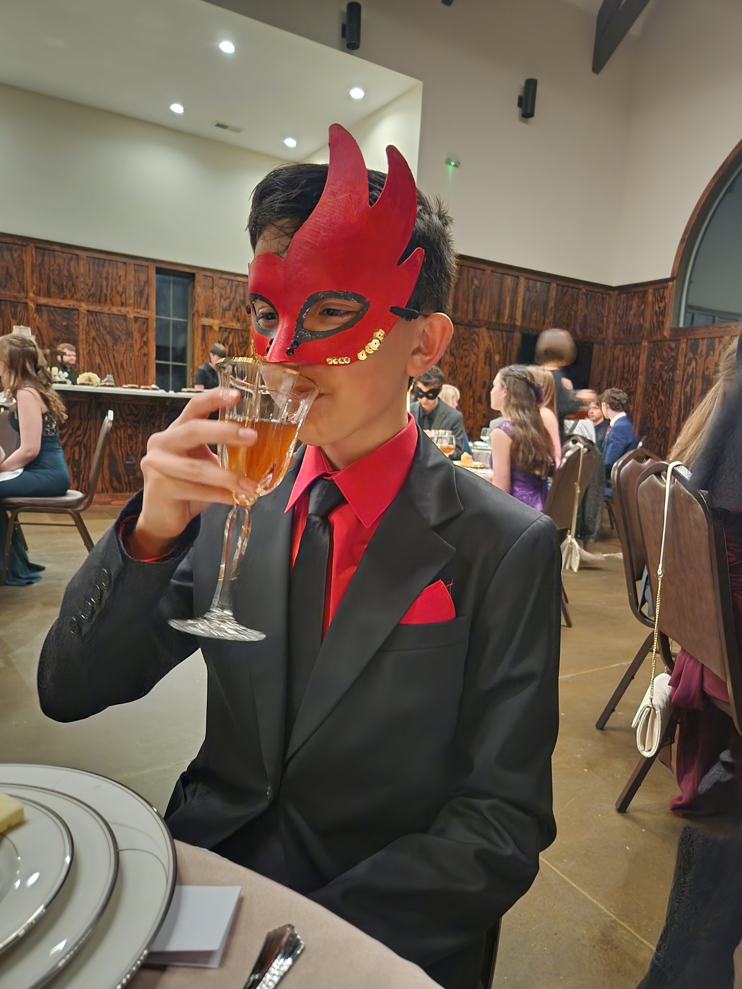 Masked ball at Classical Conversations Protocol