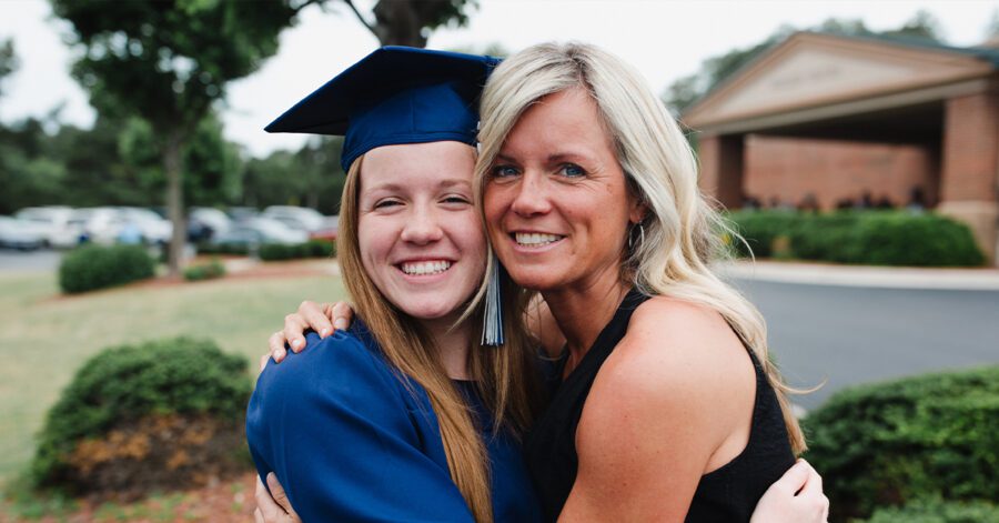 A homeschool graduate and mom