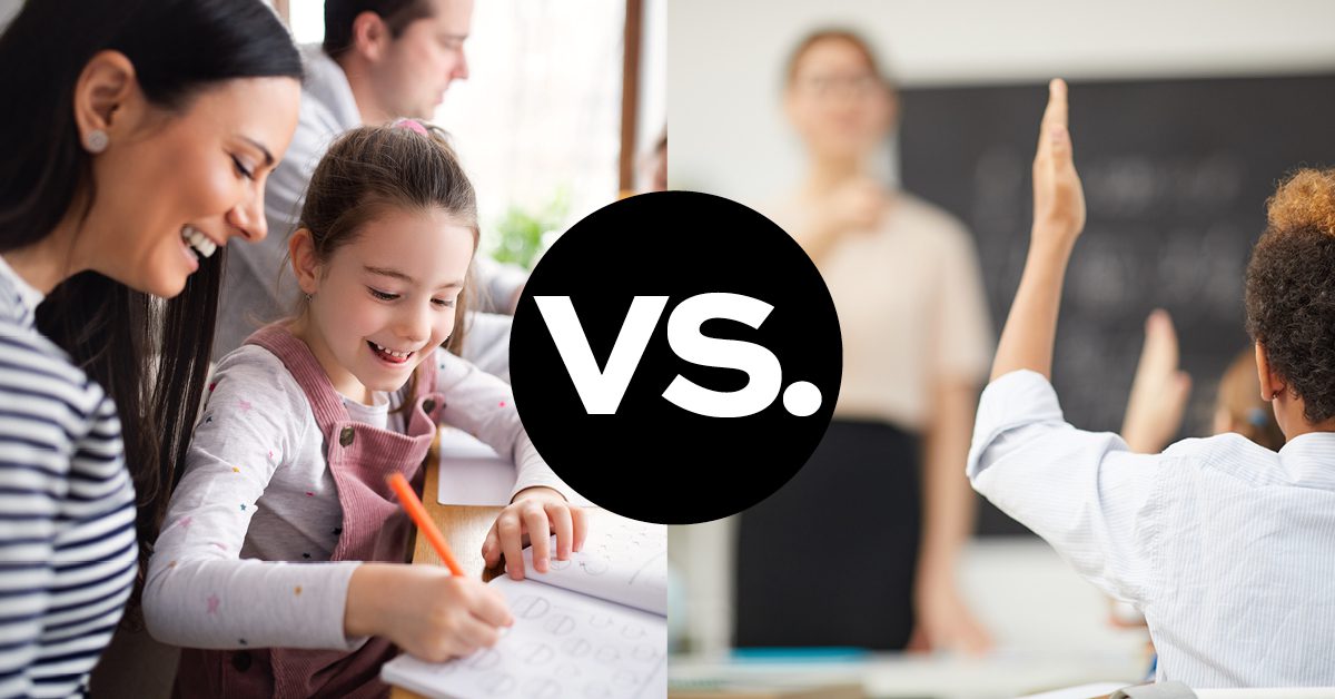 persuasive speech homeschool vs public school