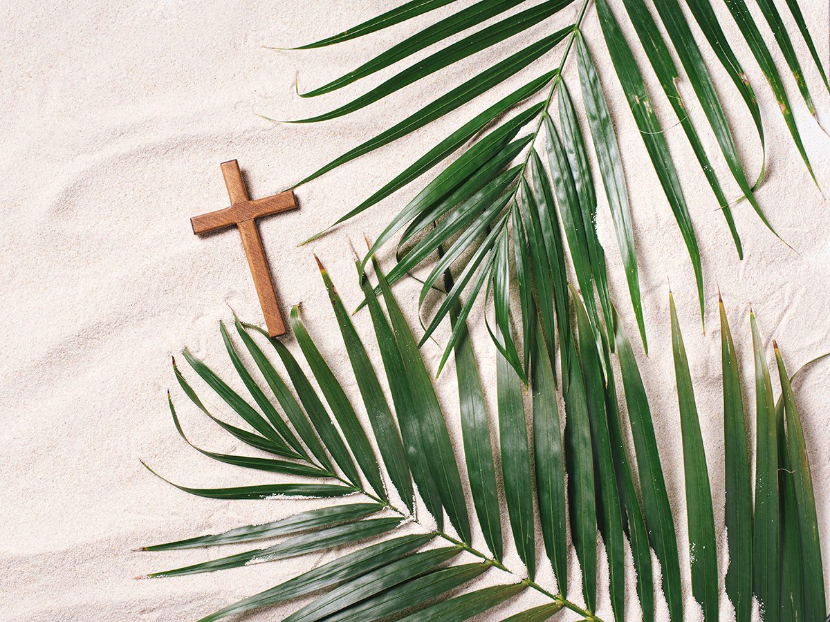 christian palm sunday images