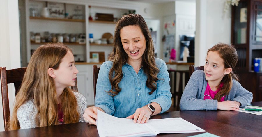 A family using their School Choice to homeschool