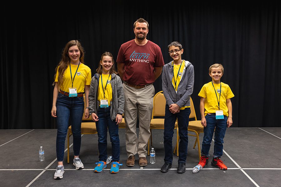 National Memory Master Finalists with Robert Bortins
