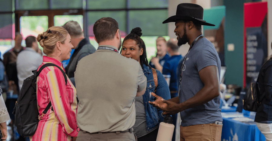 families gather at the Classical Conversations National Events Weekend