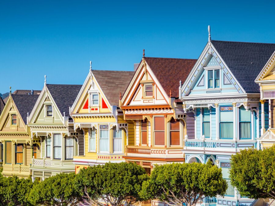 The Painted Ladies in San Francisco