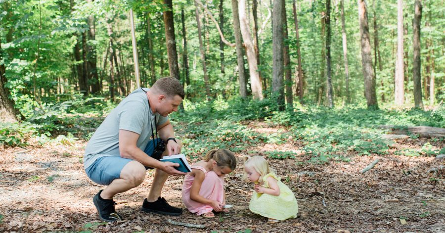 Dad choosing to homeschool his kids