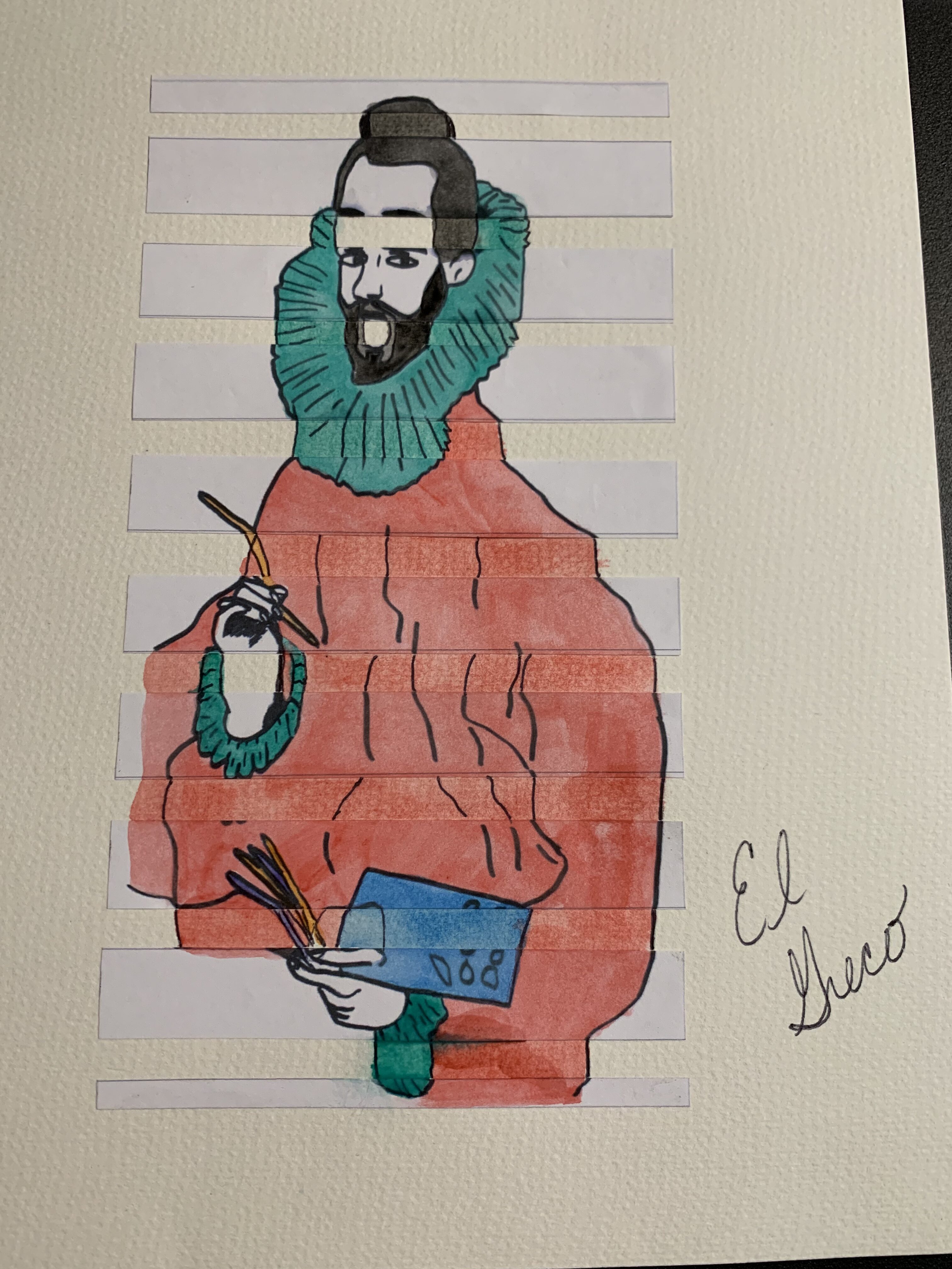 El Greco student are from Foundations Fine Arts
