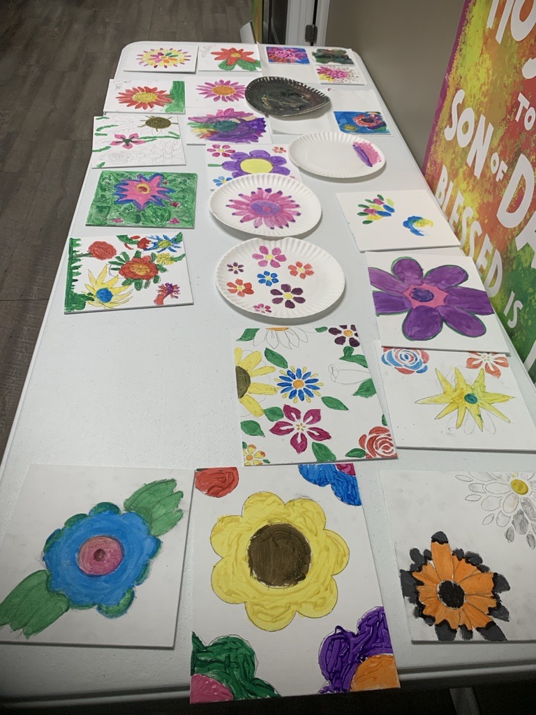 flower art in Foundations