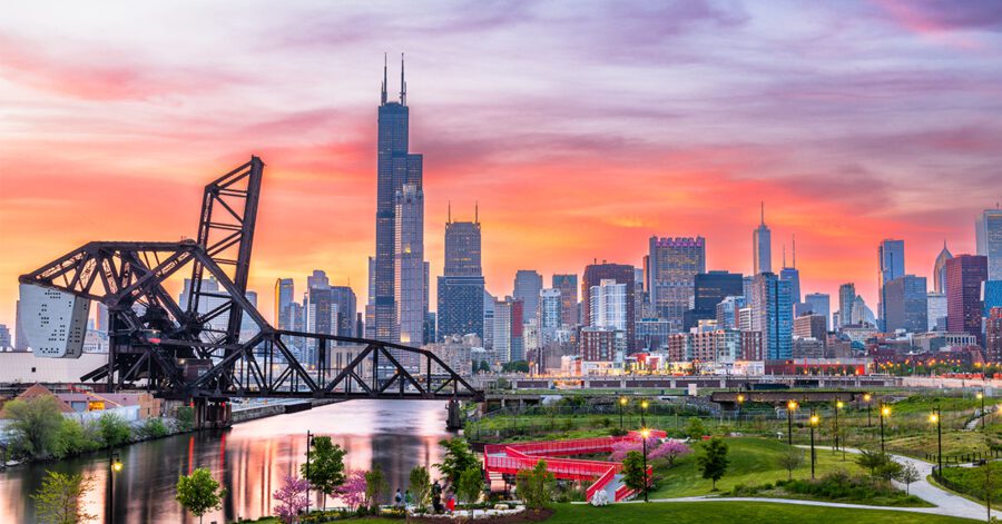 Chicago homeschool field trips skyline