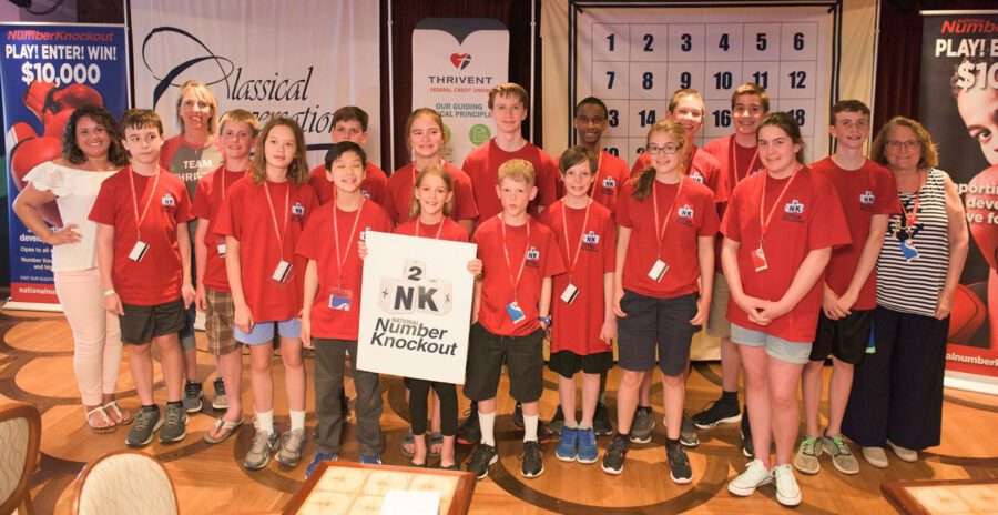 National Number Knockout Top 16 Finalists