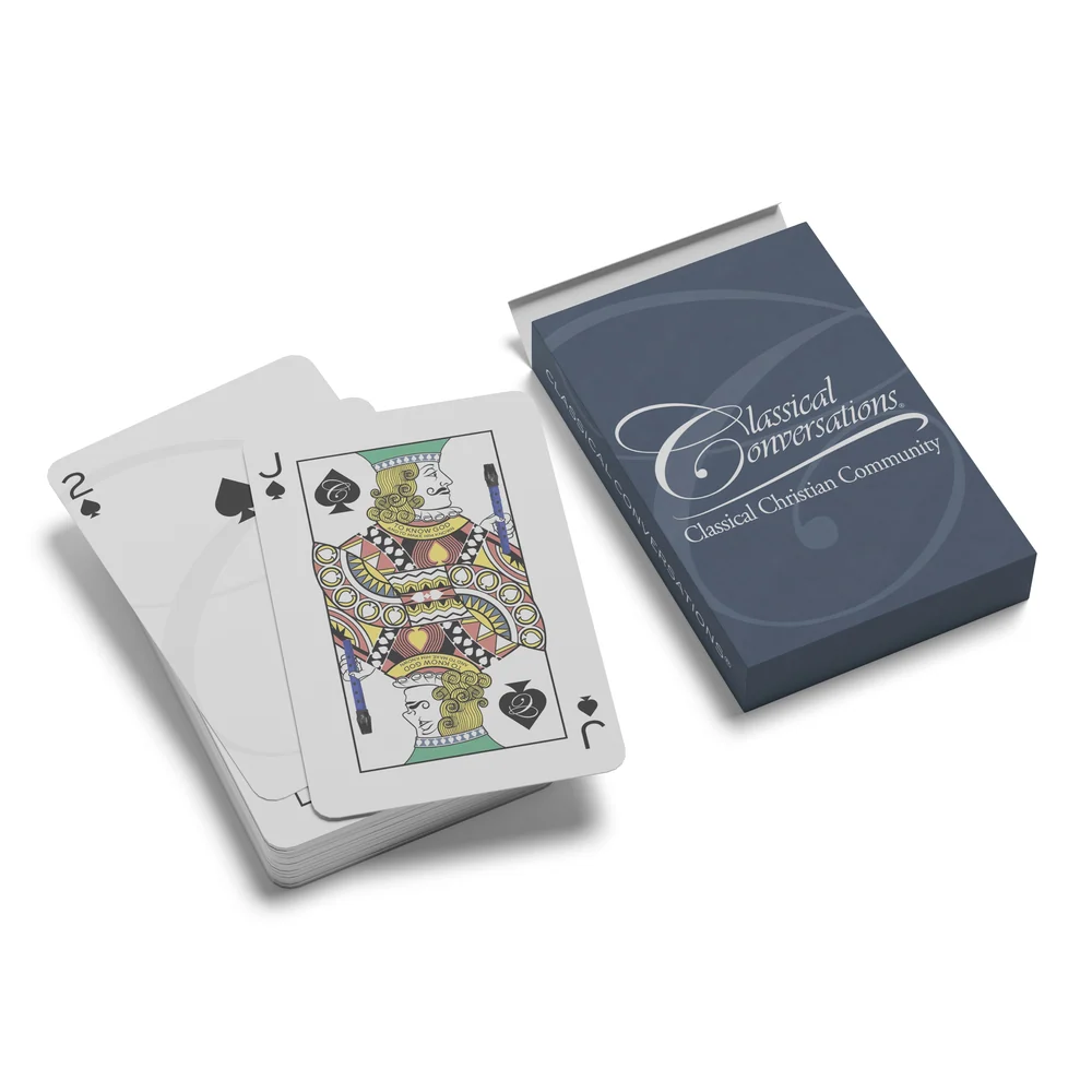 CC branded playing cards