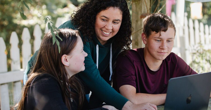 Homeschool families work to build a high school transcript