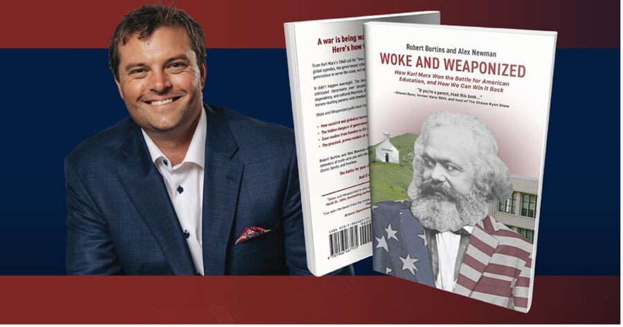 Robert Bortins' new book Woke and Weaponized is about woke education in America.