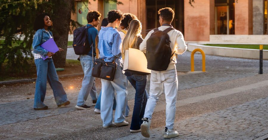 College students learning the spiritual disciplines for a closer walk with God.