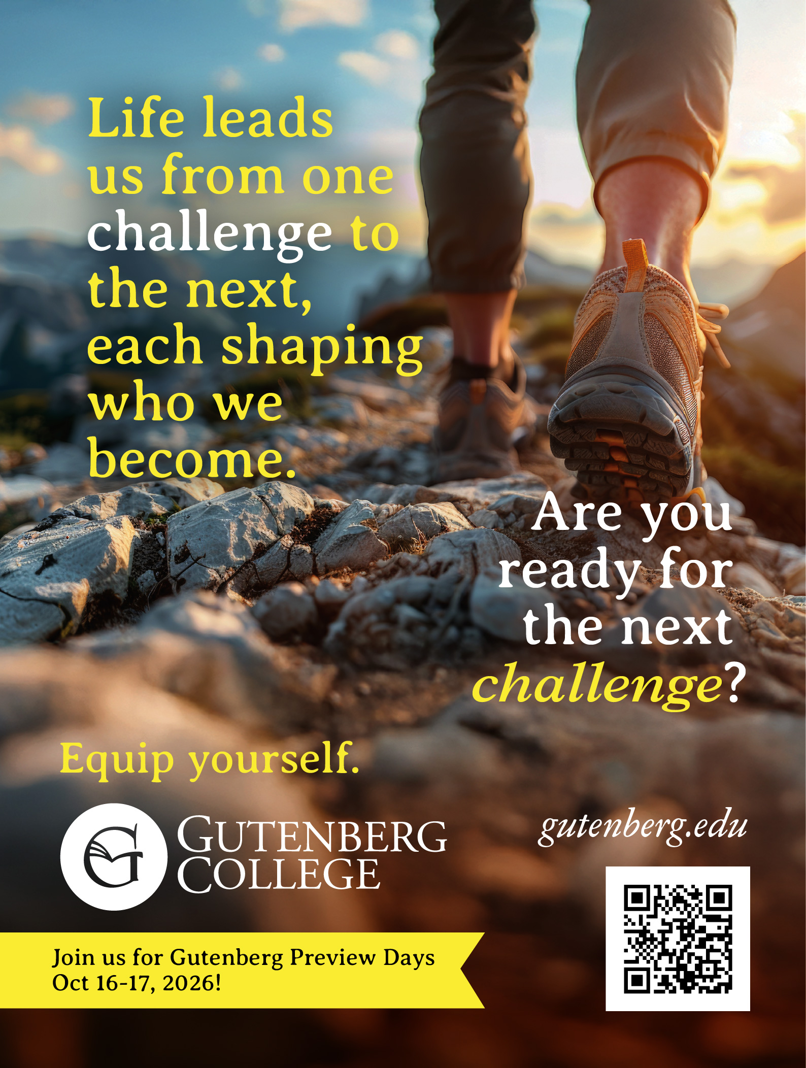 Gutenberg College 2026-2027 Bronze Partnership