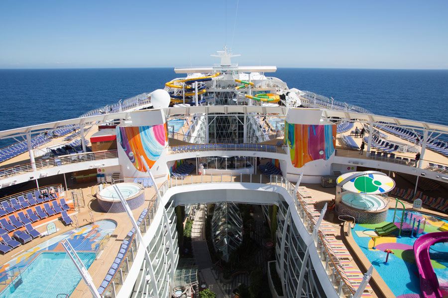 Symphony pool deck