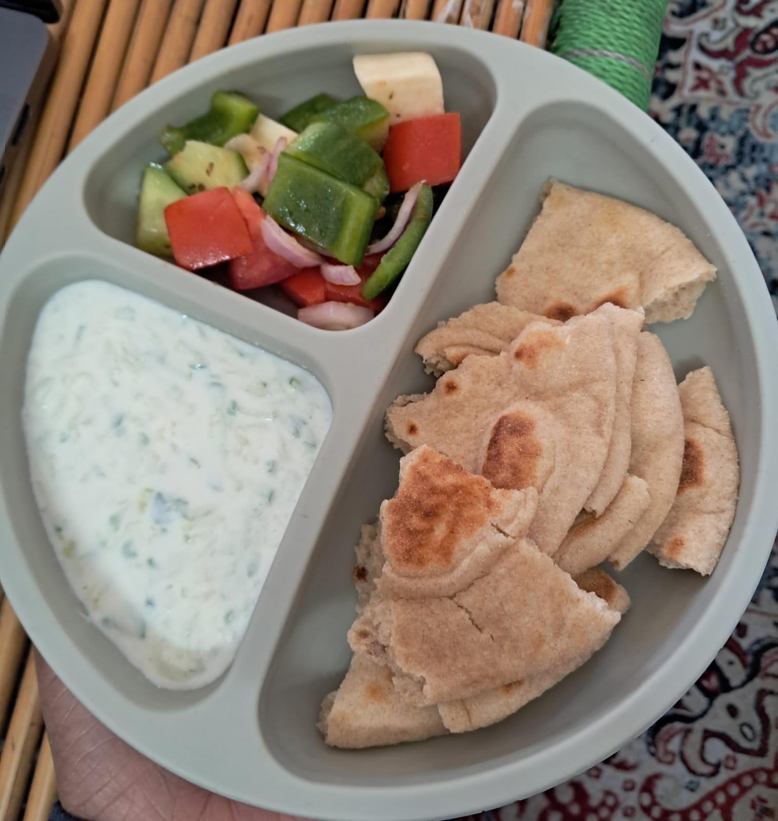 A Mediterranean lunch, learning across cultures