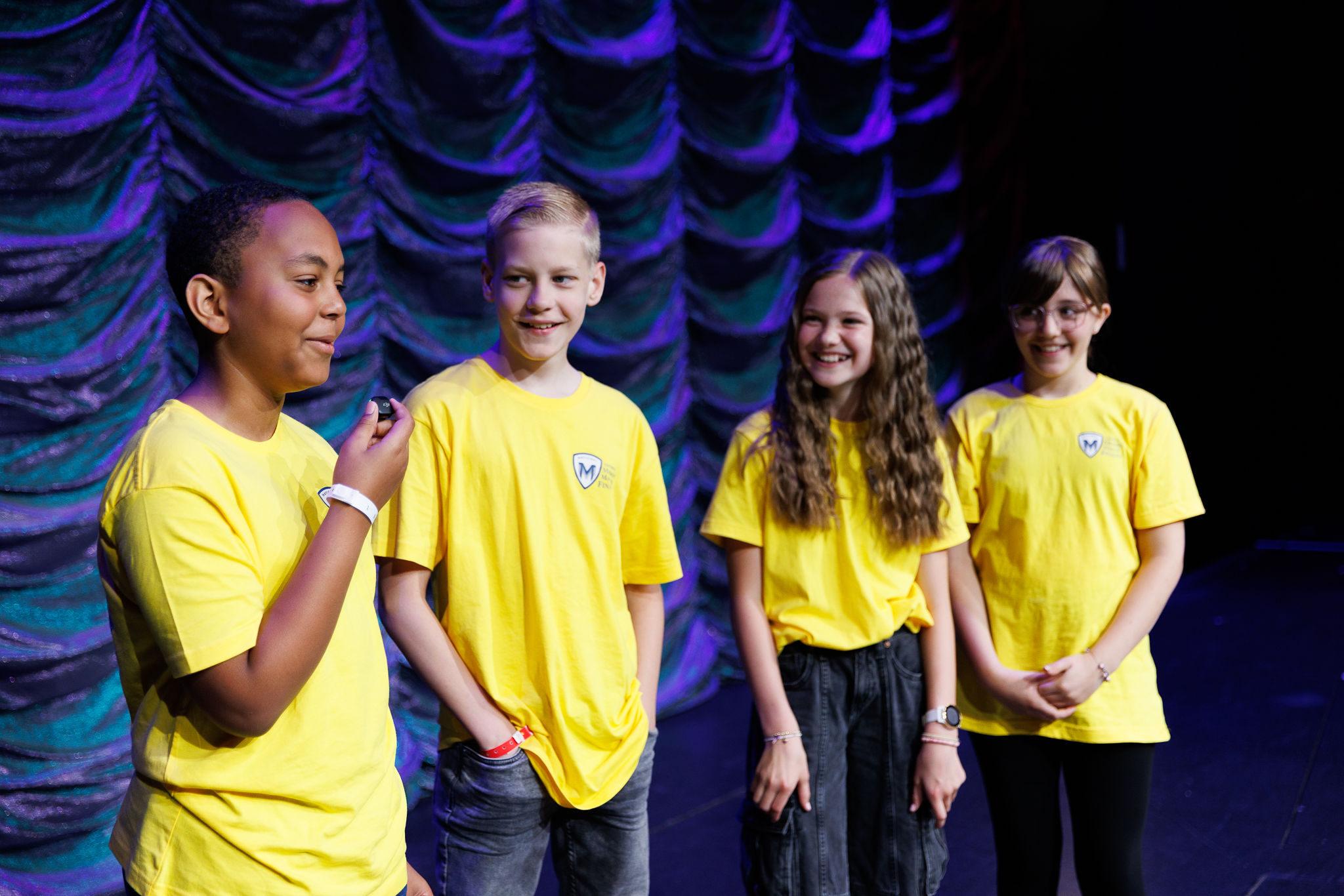 Nikolia with the other National Memory Master competitors