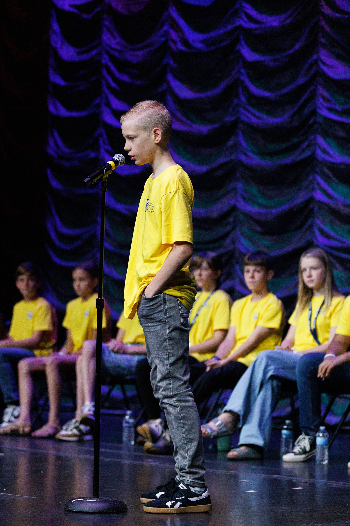 Nikolai during the memory bee